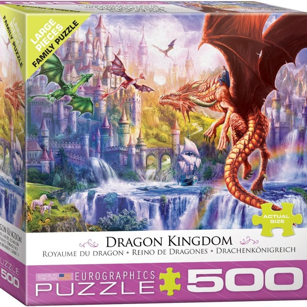 Eurographics - Dragon Kingdom by Jan Patrik - 500 Piece Puzzle